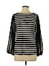 Vince Camuto Black Long Sleeve Top Size M - photo 1