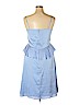 Banana Republic 100% Polyester Blue Cocktail Dress Size 14 - photo 2