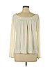 Ella Moss White Long Sleeve Top Size M - photo 1