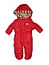 Steve Madden 100% Polyester Red One Piece Snowsuit Size 3-6 mo - photo 1