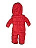Steve Madden 100% Polyester Red One Piece Snowsuit Size 3-6 mo - photo 2
