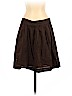Ann Taylor LOFT 100% Cotton Brown Casual Skirt Size 4 (petite) - photo 1