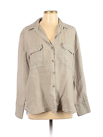 Zara Long Sleeve Button-Down Shirt (view 1)