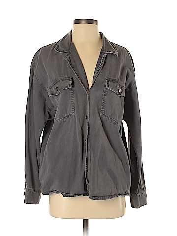 Current/Elliott Long Sleeve Button-Down Shirt (view 1)