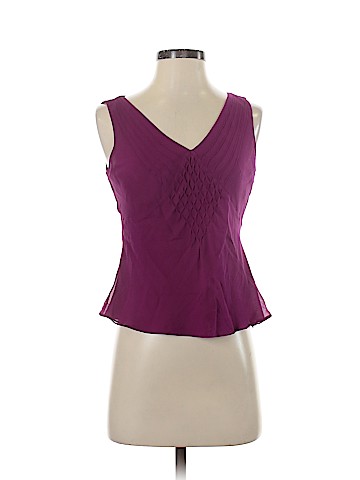 Ann Taylor Sleeveless Silk Top (view 1)