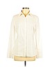 Express White Long Sleeve Button-Down Shirt Size 9 - 10 - photo 1