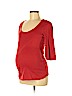 Old Navy - Maternity 100% Cotton Orange 3/4 Sleeve Top Size M - photo 1