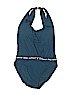 Bleu Rod Beattie Blue One Piece Swimsuit Size 14 - photo 1
