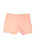 The Children's Place Solid Pink Denim Shorts Size 12 - photo 1