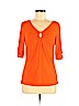 Etcetera Orange 3/4 Sleeve Blouse Size M - photo 1