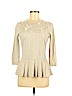 Autumn Cashmere 100% Cashmere Tan Cashmere Pullover Sweater Size M - photo 1