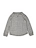 Gymboree 100% Cotton Solid Gray Long Sleeve T-Shirt Size 7 - 8 - photo 1