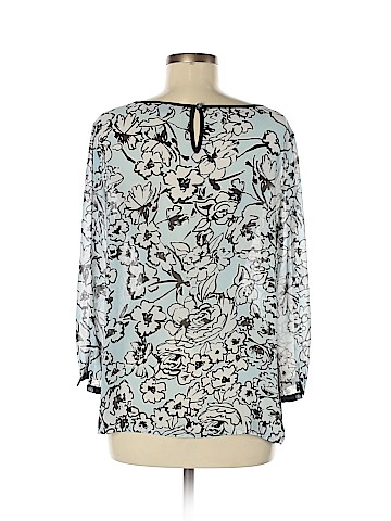 Ann Taylor LOFT 3/4 Sleeve Blouse (view 2)