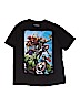 Marvel 100% Cotton Black Short Sleeve T-Shirt Size L (kids) - photo 1