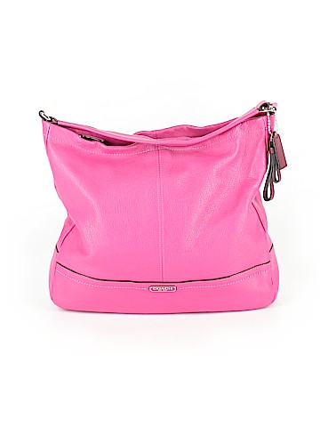 Coach Factory Leather Satchel (view 1)