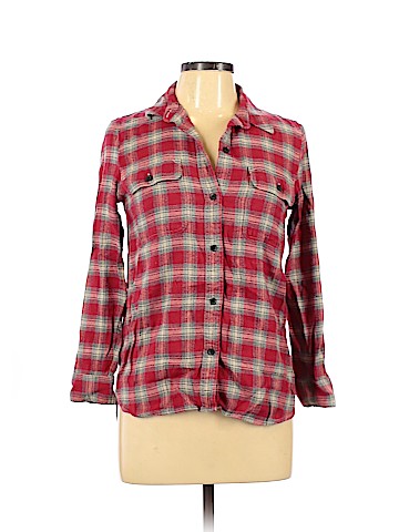 Madewell 3/4 Sleeve Button-Down Shirt (view 1)