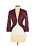 Kay Unger Burgundy Blazer Size 2 - photo 1