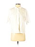 Xirena 100% Cotton Ivory Short Sleeve Button-Down Shirt Size XS - photo 1