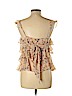 Rebecca Minkoff 100% Polyester Tan Sleeveless Blouse Size L - photo 2