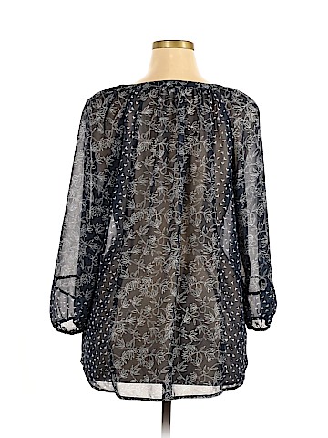 Caslon 3/4 Sleeve Blouse (view 2)