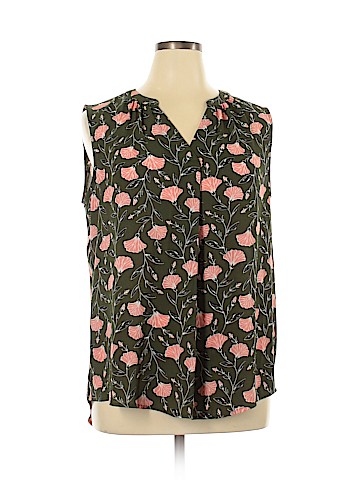 Roz & Ali Sleeveless Blouse (view 1)