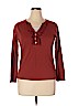 Jason Maxwell Orange Long Sleeve Top Size XL (petite) - photo 1