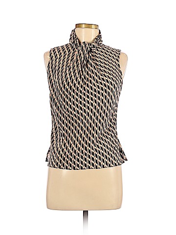 Milly Sleeveless Silk Top (view 1)