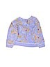 Fresh Produce 100% Cotton Print Purple Sweatshirt Size 3T - photo 2
