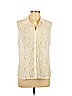 Forever 21 Ivory Sleeveless Blouse Size L - photo 1