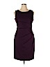 Calvin Klein Purple Cocktail Dress Size 14 - photo 1