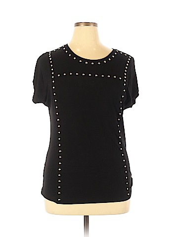 Carmen Carmen Marc Valvo Short Sleeve Top (view 1)
