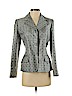 Etcetera 100% Silk Green Silk Blazer Size 2 - photo 1