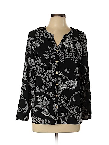 Croft & Barrow Long Sleeve Blouse (view 1)