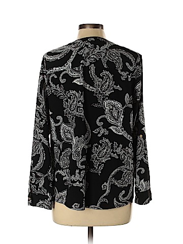 Croft & Barrow Long Sleeve Blouse (view 2)