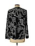 Croft & Barrow 100% Polyester Black Long Sleeve Blouse Size L (petite) - photo 2