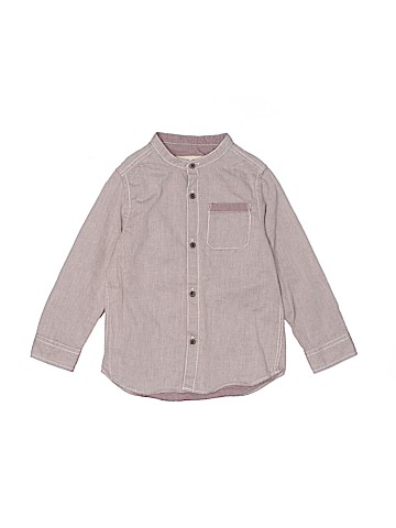 Zara Long Sleeve Button-Down Shirt (view 1)