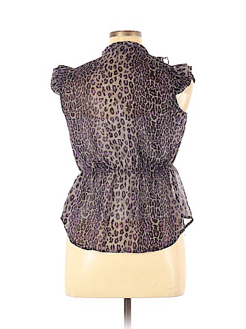 Miley Cyrus & Max Azria Short Sleeve Blouse (view 2)