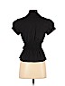 Express 100% Cotton Black Short Sleeve Blouse Size 0 - photo 2