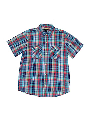 Gap Kids Outlet Short Sleeve Button-Down Shirt (view 1)