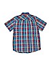 Gap Kids Outlet 100% Cotton Blue Short Sleeve Button-Down Shirt Size L (kids) - photo 2
