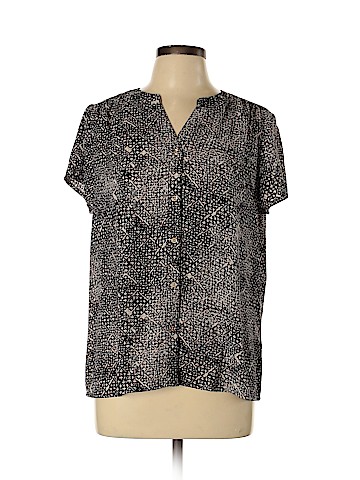 Dana Buchman Short Sleeve Blouse (view 1)