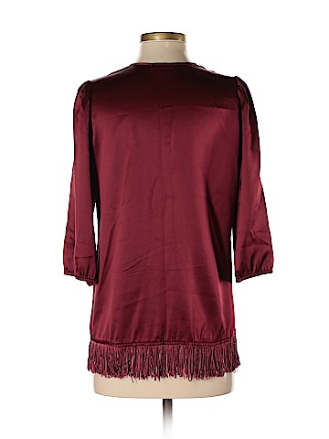 Built by Wendy 3/4 Sleeve Silk Top (view 2)