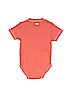 Janie and Jack 100% Cotton Orange Short Sleeve Onesie Size 2T - photo 2
