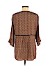 Assorted Brands Brown Long Sleeve Blouse Size 66 - photo 2