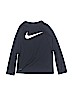 Nike 100% Polyester Black Active T-Shirt Size M (youth) - photo 1
