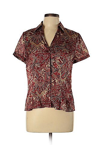Ann Taylor LOFT Short Sleeve Blouse (view 1)