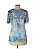 Blue Blue Short Sleeve Top Size L (petite) - photo 2
