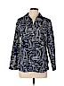 Talbots 100% Cotton Blue Long Sleeve Blouse Size L (petite) - photo 1