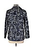 Talbots 100% Cotton Blue Long Sleeve Blouse Size L (petite) - photo 2