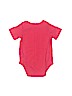 Jumping Beans 100% Cotton Red Short Sleeve Onesie 12-18 MO / 18 MO - photo 2
